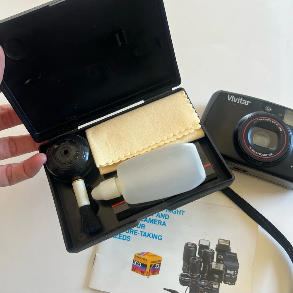 Vintage Vivitar 35mm Film Camera Bundle